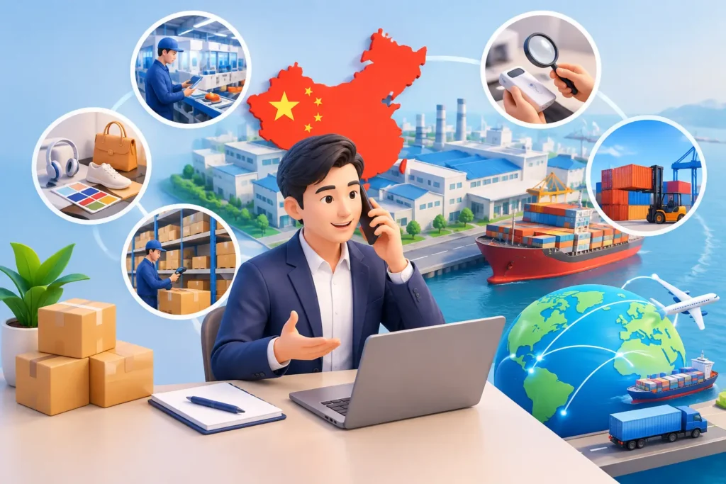 What a China Sourcing Agent Handles for You